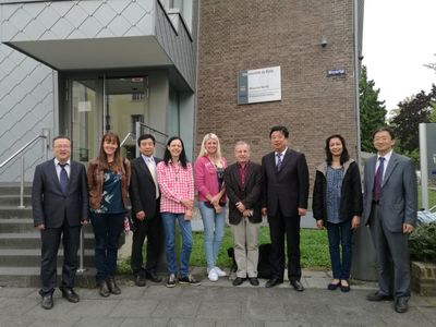 贾锁堂校长访问挪威东南大学学院和德国科隆大学